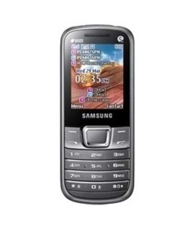 Samsung E2252 Metallic Silver